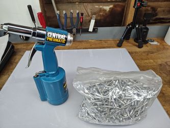 Pneumatic Rivet gun and a thousand rivets