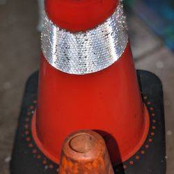 2 Orange Traffic Cones 