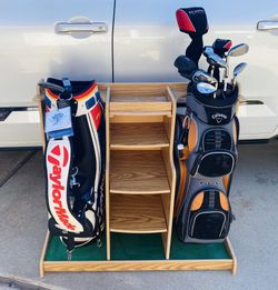Golf Bag Display Rack 