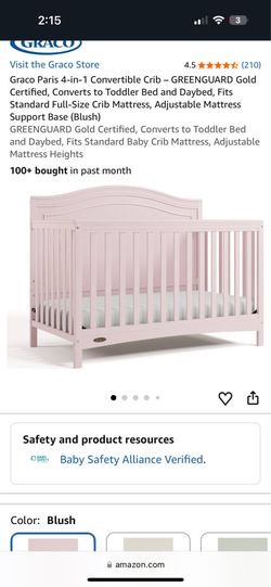 Pink Crib