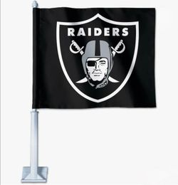 Raiders 12x8 inches window flags