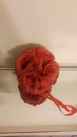Red rose ball