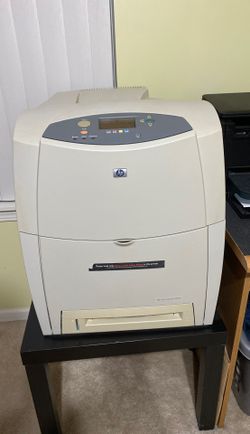 Hp color LaserJet 4650n Printer with cartridges
