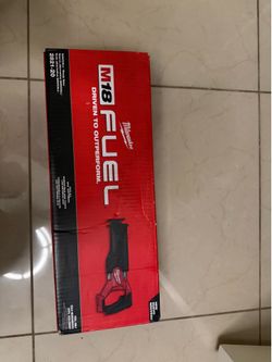 Sawzall Milwaukee m18 fuel