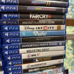 PlayStation 4 PS4 Games $10-35 Each