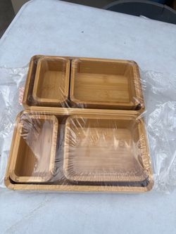 Smirly Bamboo Drawer Organizer Set