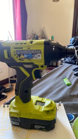Ryobi  impact drill bag and battery