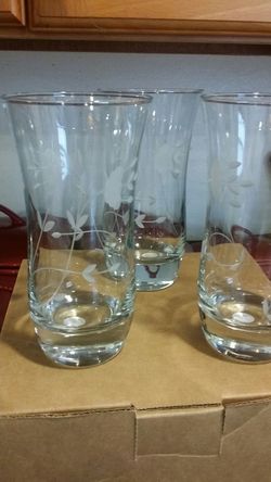 Set de 4 vasos elegantes ph