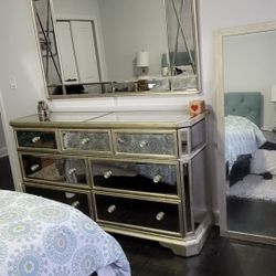 Mirrored Dresser