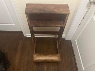 Handcrafted Wooden Prayer Kneeler | Foldable | Solid Wood | $400