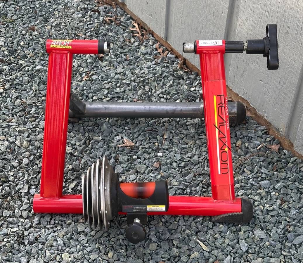 Travel Trac Real Axiom Bike Bicycle Stationary Cycling Trainer