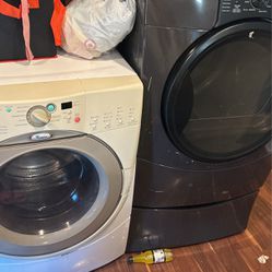 Washer Is Model Whirlpool And The Dryer Is Model Kenmore