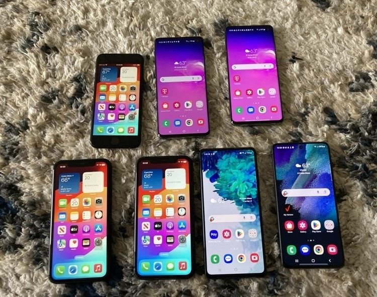 Unlocked  Samsung Galaxy Phones and iPhones