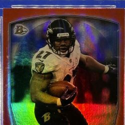 2014 Bowman #46 Ray Rice Red Foil /25