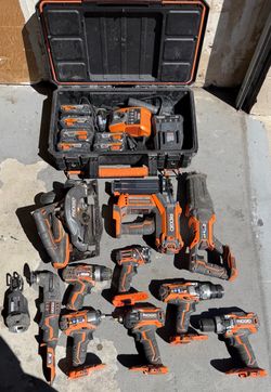 Rigid Cordless/Battery-Powered Tools Package