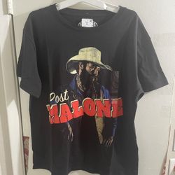 Black Graphic T-Shirt Post Malone NWT Mens Size XL Xtra Large Music Fan Gift