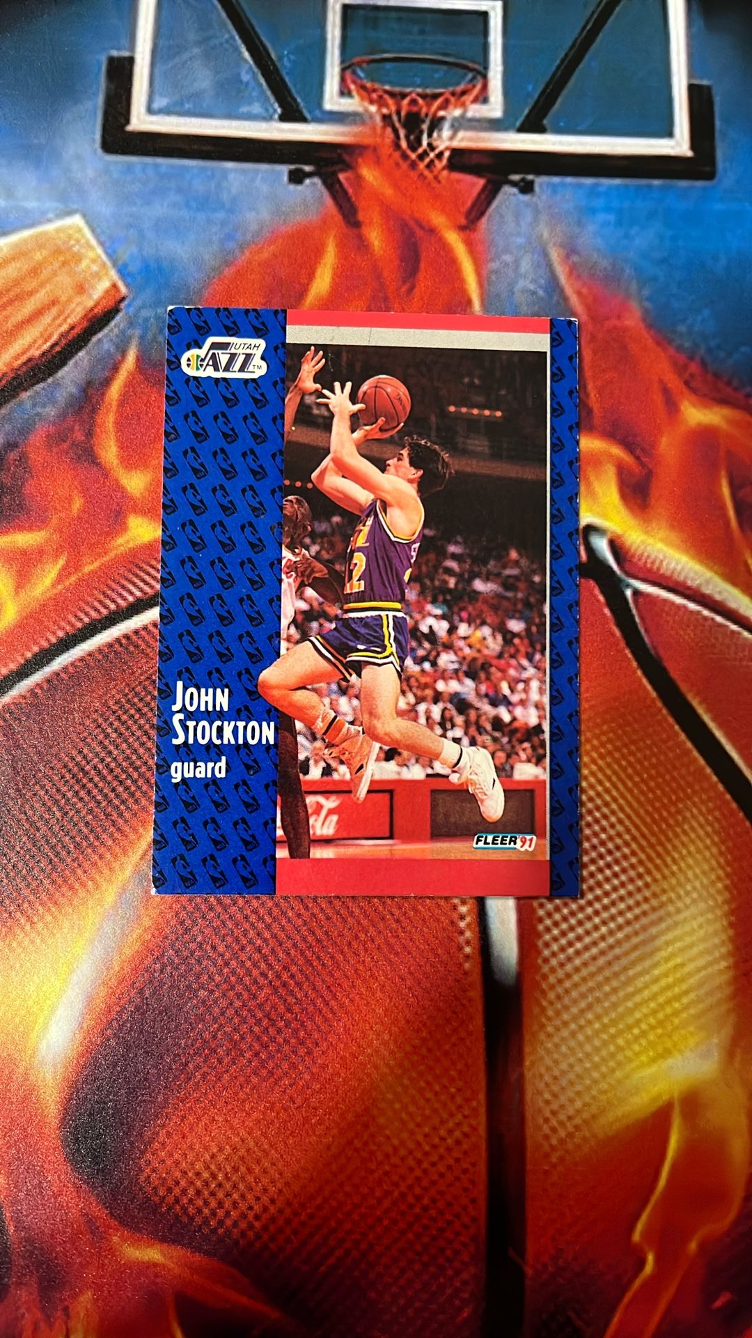 John Stockton Fleer’91 Original #203