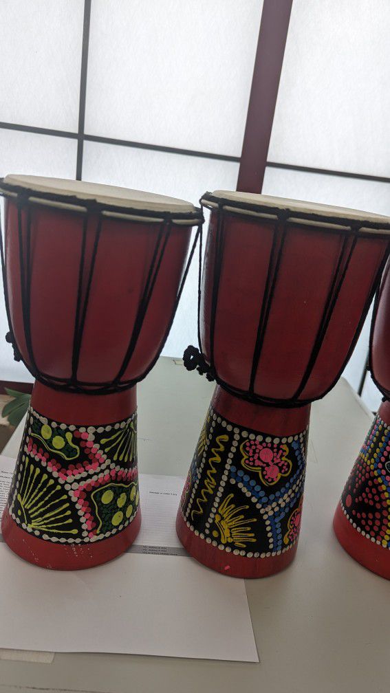 Set Of 3 Drums 