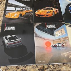 Porsche Panorama Magazines Full Year 2025, Three 2024, Three 2026
