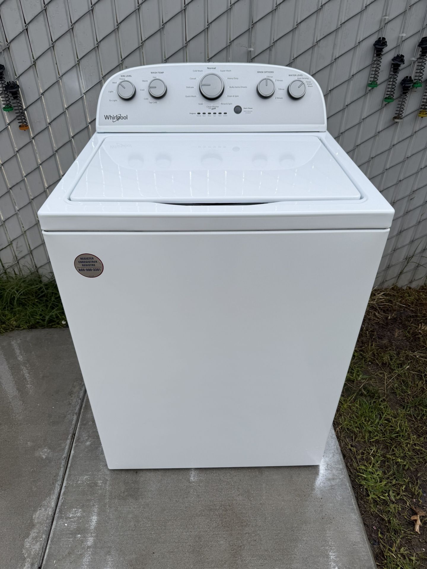 Like New Whirlpool Washer $240 With Warranty