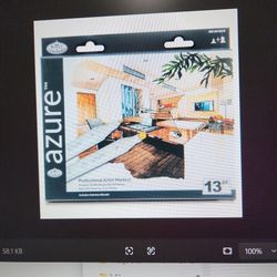 Azure Basic Color Marker Set - 13