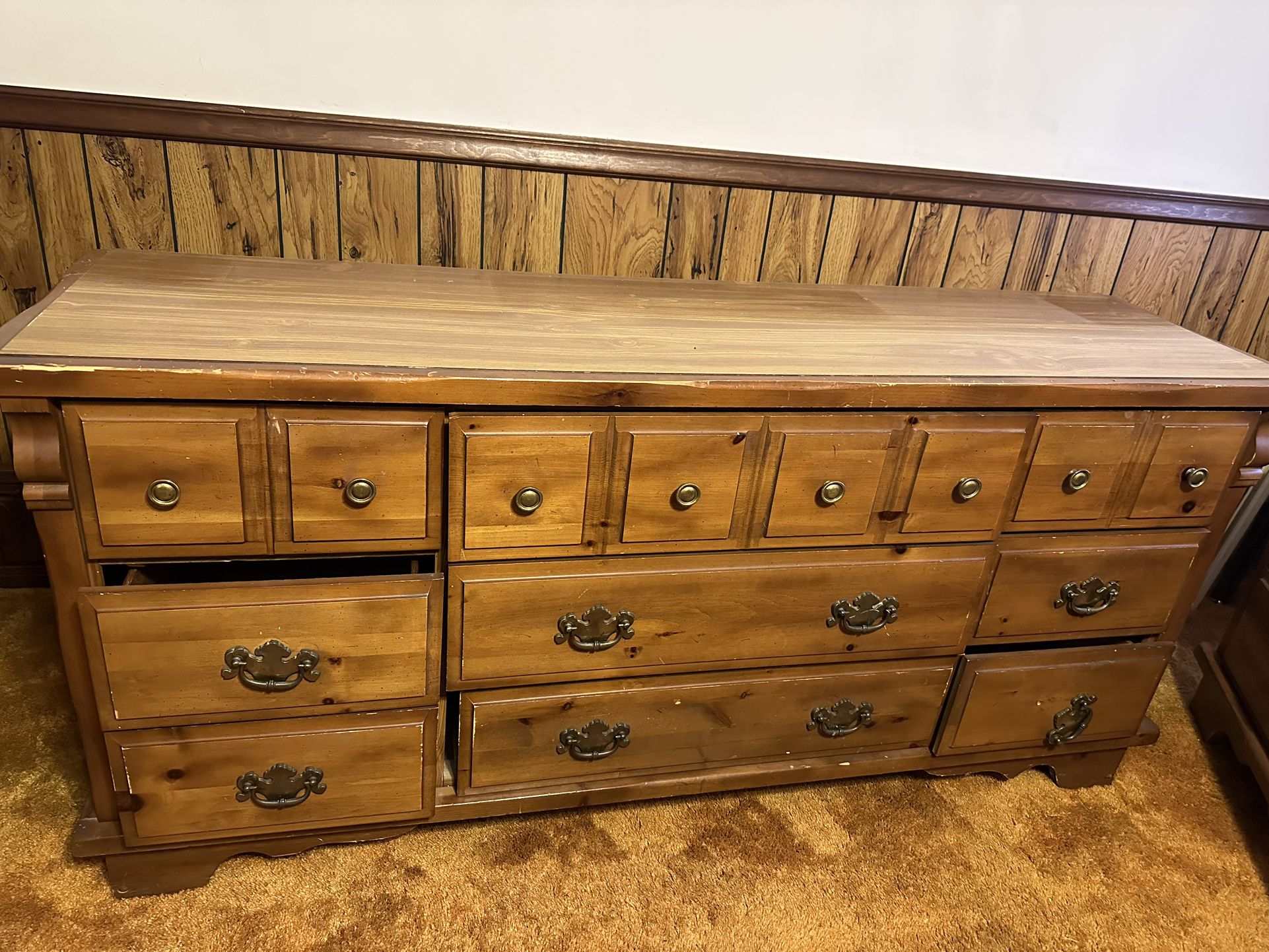 Double Dresser with Mirror