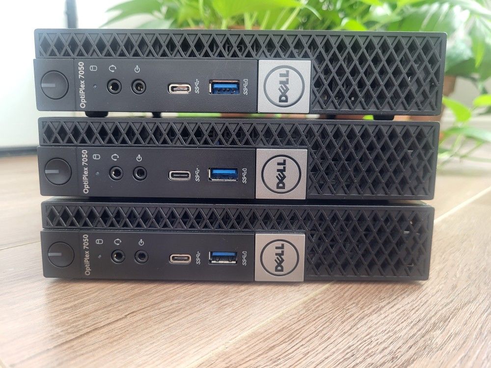 3x Dell 7050 Micro PC Lot -- i5-6500T/ HDMI/ WiFi/ 11Pro Activated. *No SSD/Ram/Charger* TakeAllDeal. * Complete Units R Also Available 
