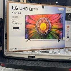 65” Lg Smart 4K LED UHD Tv