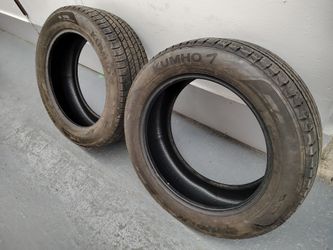 2 tires 235/55/19 kumho all season