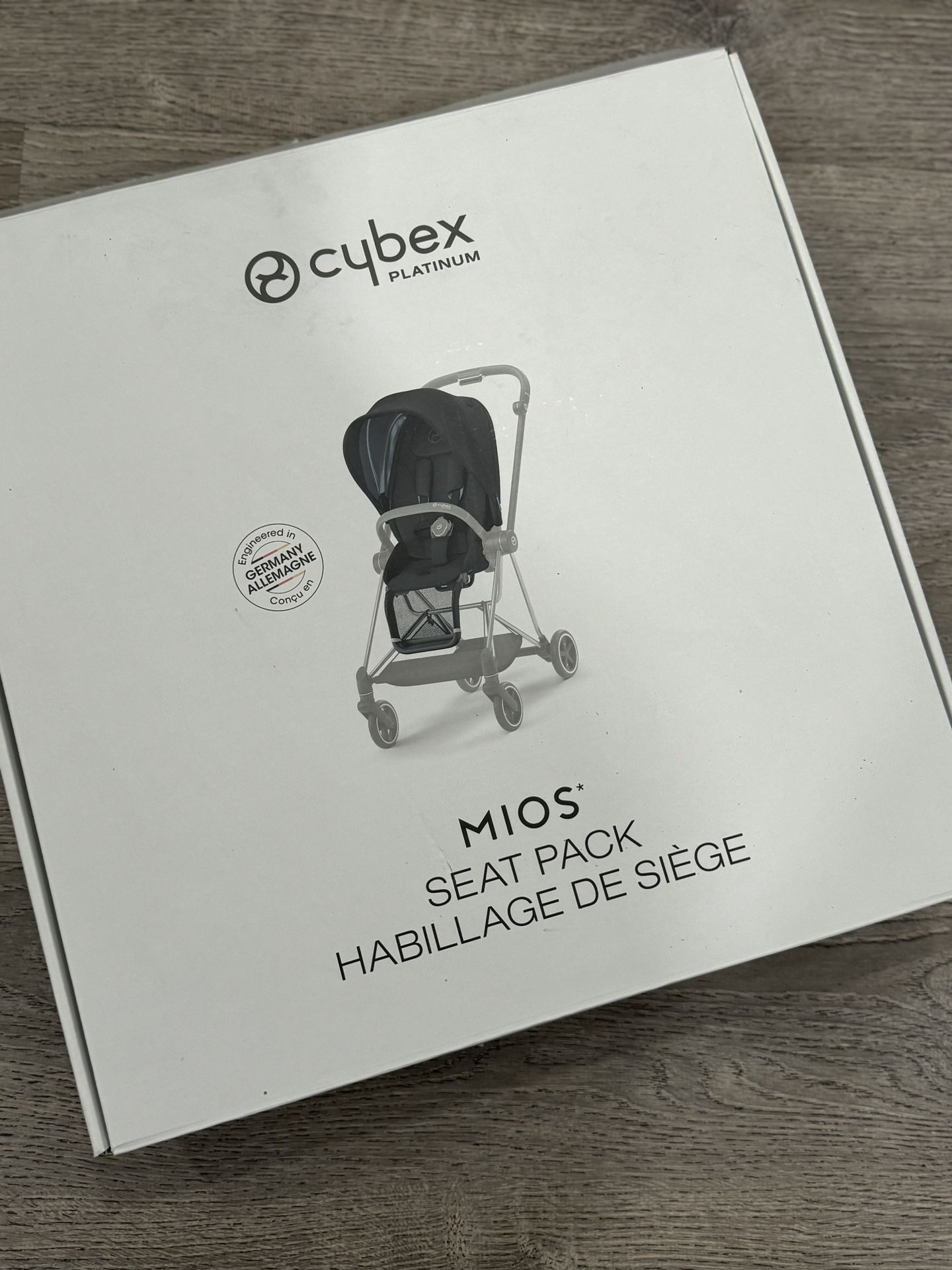 NEW Cybex Mios Nautical Blue Seat Pack