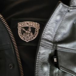 Espinosa leather jacket/vest  
