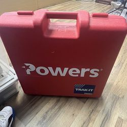 Powers Fasteners Trak-it C4 EX Tool With Hard Case 