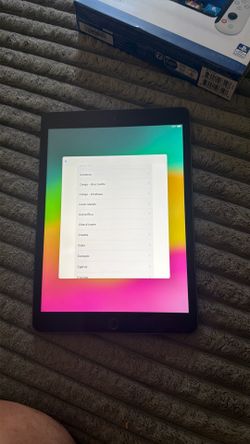 Space gray iPad
