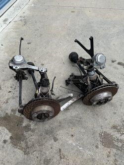 Porsche Boxster S Rear Suspension Axles Knuckles Subframes 6 Speed Swap