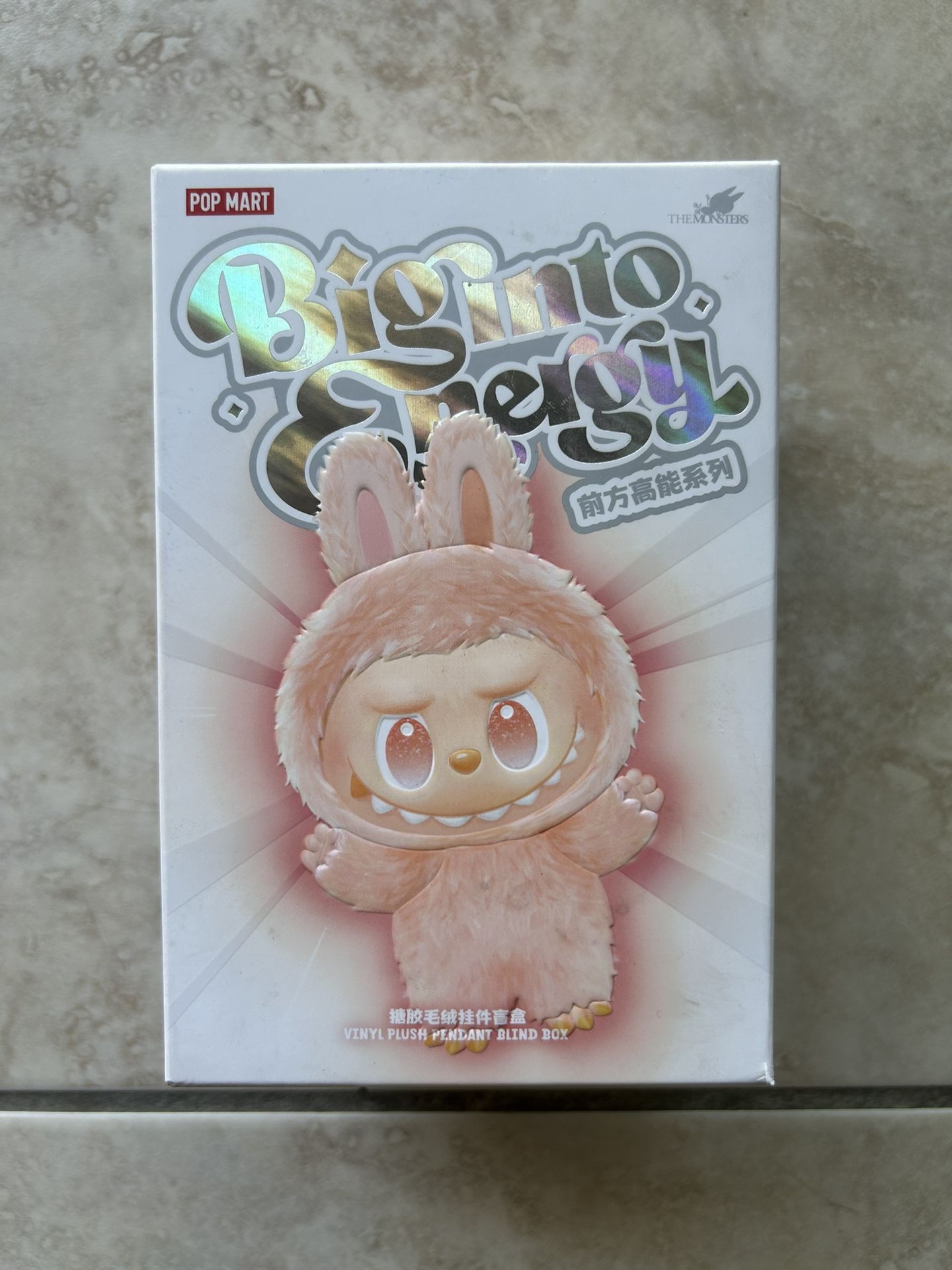 Authentic Love/Red Labubu Big Into Energy Collection V3 Red co