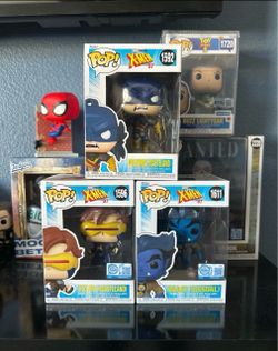 Funko Pop! Marvel X-Men ‘97 - Cyclops #1596, Wolverine #1592, & Beast #1611