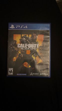 Call Of Duty Black Ops 4 PS4 Game
