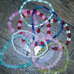 10x Muti Pack Of Bracelets 