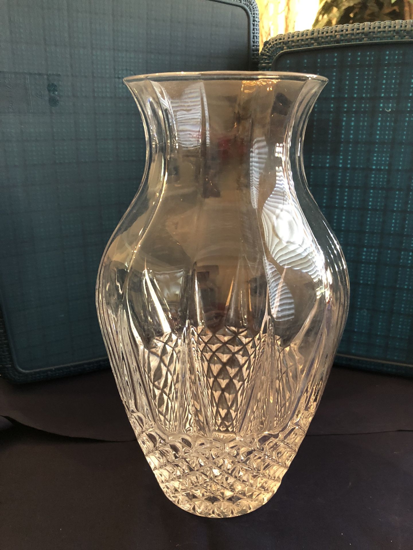 Classic Crystal Flower Base - 10” Height