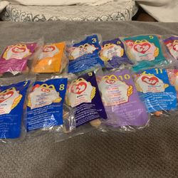 Beanie Babies 3 Sets Of 12 
