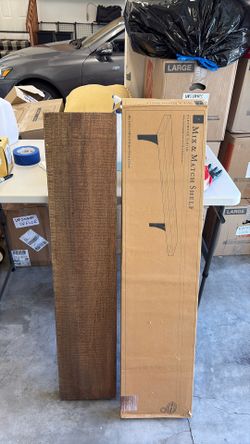 World Market Floating Shelf Barnwood