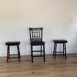 Chair And Stools