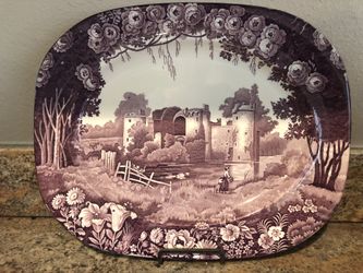 Wood & Sons Purple Plate