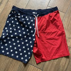 Gap Patriotic Swim Trunks Size Xl
