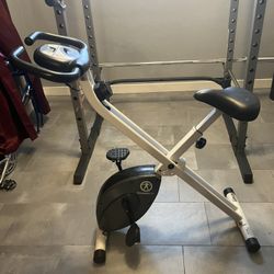 Used folding best sale exercise bike