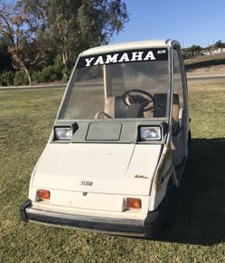 Vintage 1987 Yamaha Sun Classic Golf Cart Original 