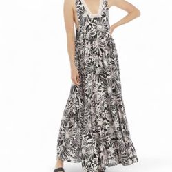 Intimately Free people tiers for you floral maxi dress