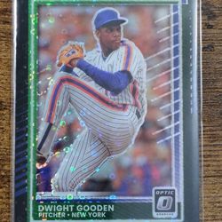 Dwight Gooden Optic Black Pandora Ssp Baseball Card