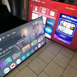 2 Tvs  One 70 Inches And The Other One I Think Is A 55 Or 65 Not Sure Please Read Description Both For  $450 Today only