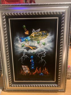 michael Godard painting "no shortcuts"